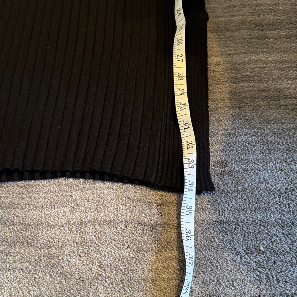 Black Sweater Dress - Picture 6 of 7
